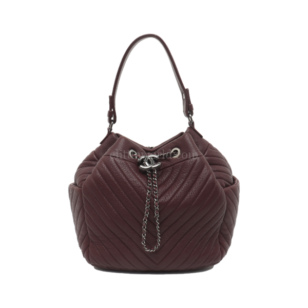 【二手】CHANEL CHEVRON 水桶包 RR2749