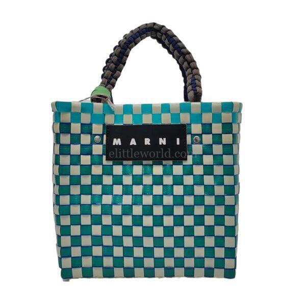 【二手】MARNI BASKET 編織菜籃子 PD2828