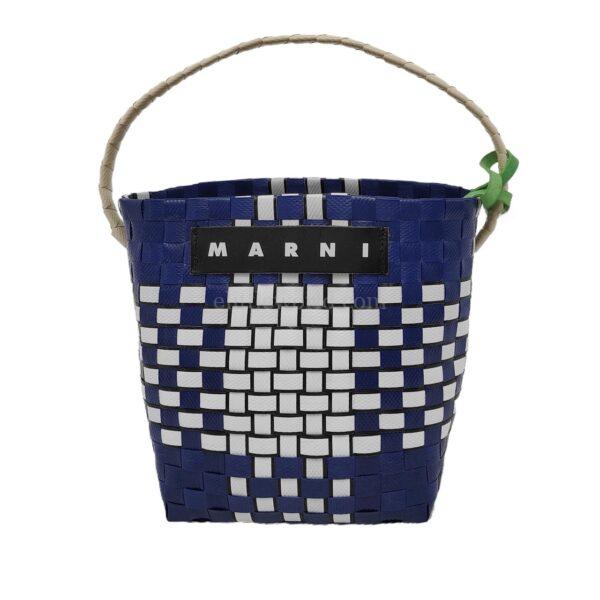 【二手】MARNI BASKET 編織菜籃子 PD2829
