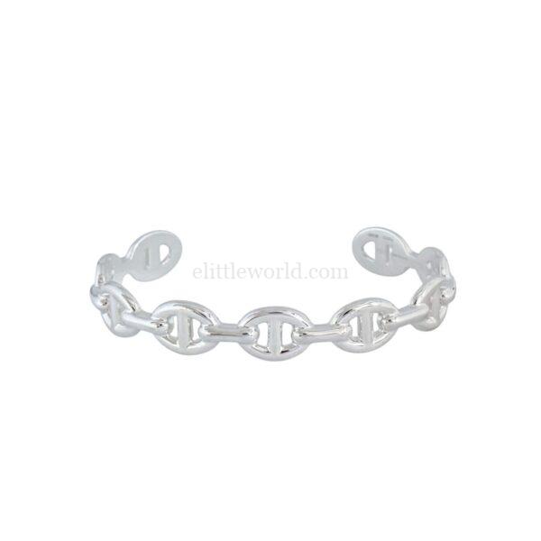【二手】HERMES CHAINE D'ANCRE 鏈結手鐲 PD2846