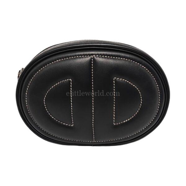 【二手】HERMES IN THE LOOP BELT 黑色手袋 PD2851