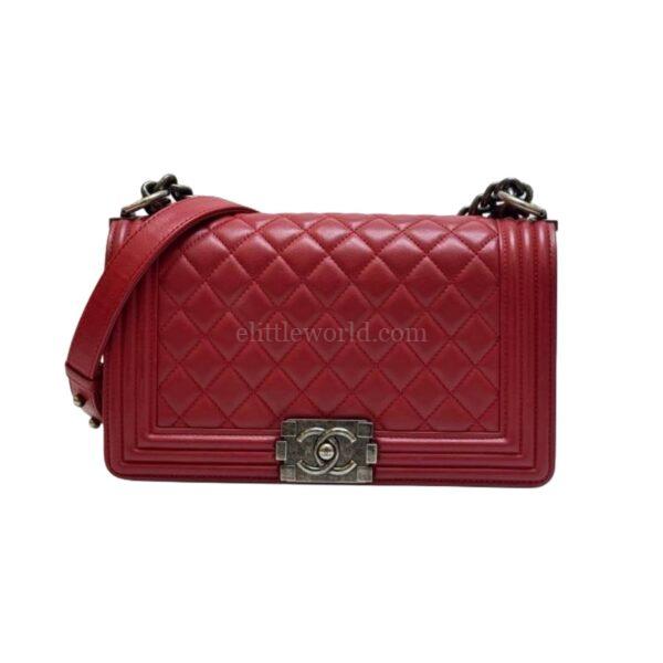 【二手】CHANEL LEBOY 垂蓋手袋 PD2856