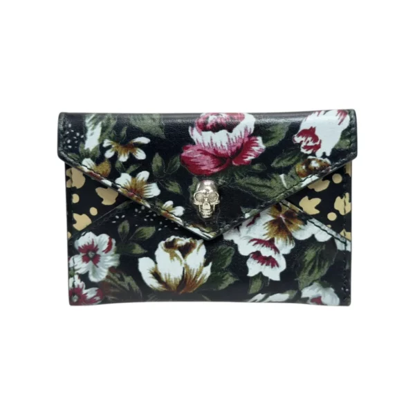 【二手】ALEXANDER MCQUEEN 髏頭卡包 PD2613