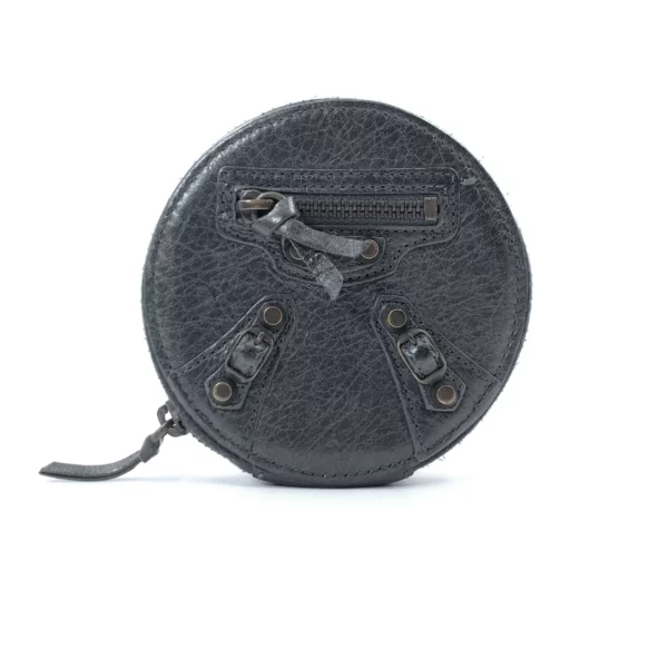 【二手】BALENCIAGA 圓形零錢包 E15842
