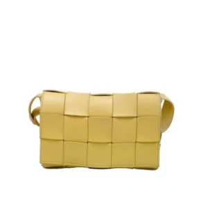 【二手】BOTTEGA VENETA CASSETTE 黃色手袋 PD2748