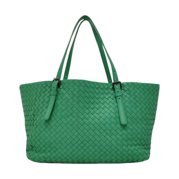 【二手】BOTTEGA VENETA CESTA 織皮手提袋 PD2473
