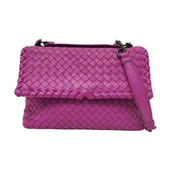 【二手】BOTTEGA VENETA OLIMPIA 織皮手袋 PD2693