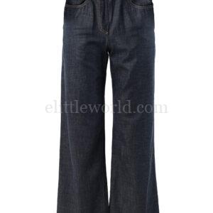 【二手】BRUNELLO CUCINELLI 對比縫線牛仔褲 36