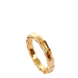 【二手】BVLGARI SERPENTI VIPER 18K玫瑰金色戒指 53 PD2489