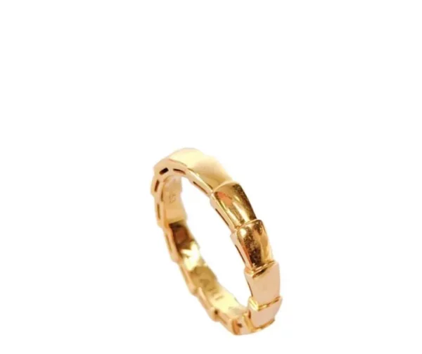 【二手】BVLGARI SERPENTI VIPER 18K玫瑰金色戒指 53 PD2489