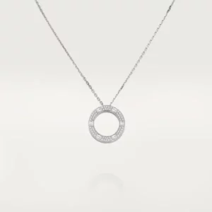 【二手】CARTIER LOVE 鑽石項鏈 RR2564