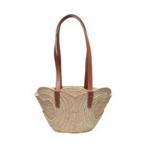 【全新】CELINE TRIOMPHE 草編袋 E15928