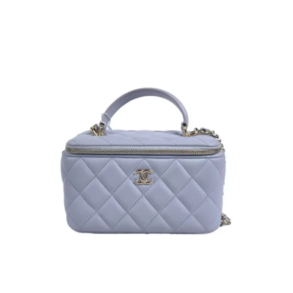 【二手】CHANEL 小型經典鏈條梳妝袋 AP2199 RR2589