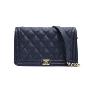 【二手】CHANEL BOY CHANEL 鏈條錢包 A81969 VV1009