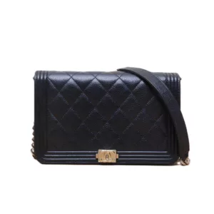 【二手】CHANEL BOY CHANEL 鏈條錢包 YY2155