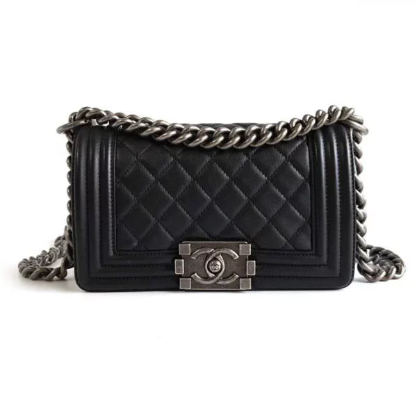 【二手】CHANEL BOY CHANEL 小號翻蓋手袋 YY2161