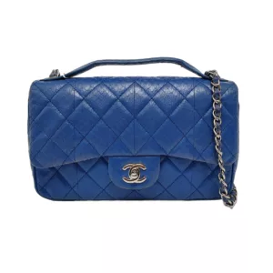 【二手】CHANEL CC 蛇皮中號垂蓋手袋 A94178 RR2387