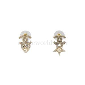 【二手】CHANEL CC 星星 耳環 PD2664