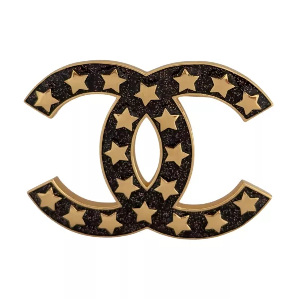 【未使用品】CHANEL CC 五角星 金色 胸針 PD2750