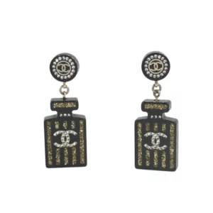 【二手】CHANEL CC 香水瓶耳環 RR2498
