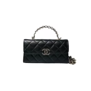 【二手】CHANEL CHAIN MATCH 黑色手袋 PD2509