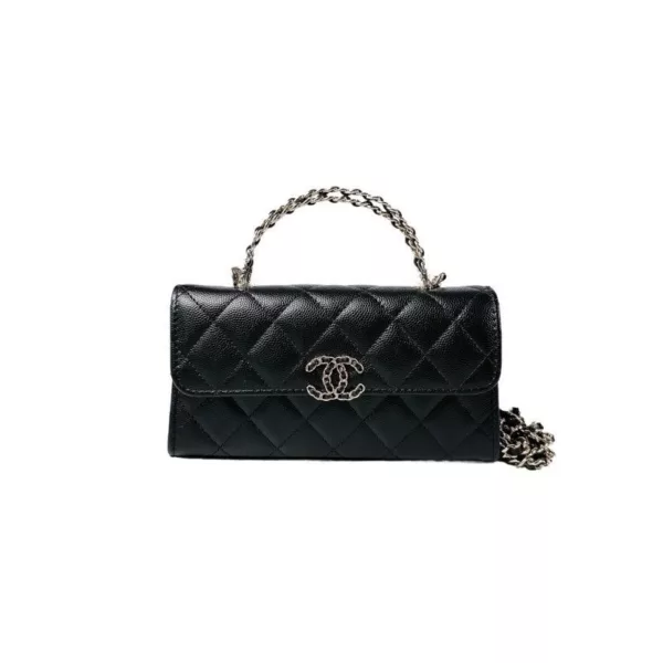 【二手】CHANEL CHAIN MATCH 黑色手袋 PD2509