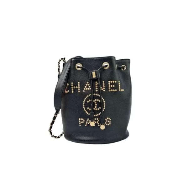 【二手】CHANEL DEAUVILLE 水桶袋 YY2209