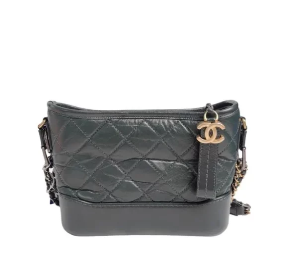 【二手】CHANEL GABRIELLE 綠色手袋 PD2601