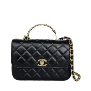 【二手】CHANEL HANDLE 垂蓋手袋 AS4307 RR2462