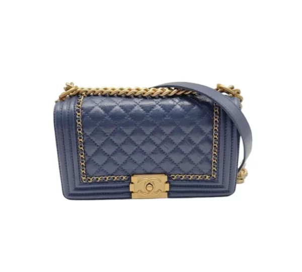 【二手】CHANEL LEBOY 25 垂蓋手袋 A67086 RR2471