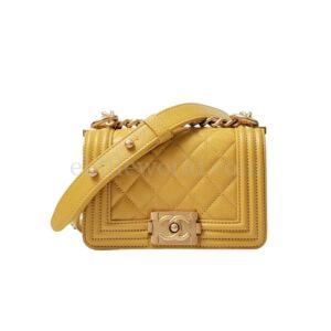 【二手】CHANEL LEBOY 迷你翻蓋手袋 RR2626