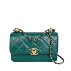 【二手】CHANEL PERFECT FIT 迷你垂蓋手袋 PD2476