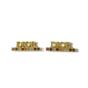 【二手】CHRISTIAN DIOR DIOR REVOLUTION 合金水鑽耳環 PD2767