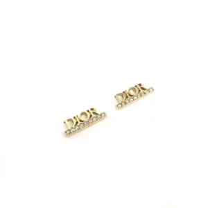 【二手】CHRISTIAN DIOR DIOR REVOLUTION 合金水鑽耳環 PD2768