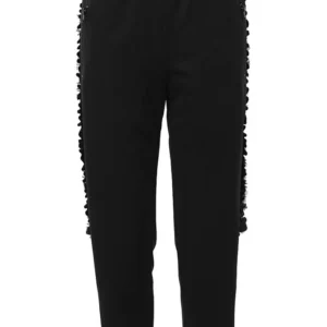 【二手】COMME DES GARCONS 荷葉邊飾休閒褲 XS