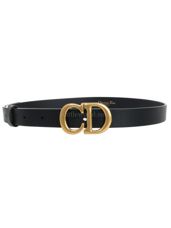 【二手】DIOR 馬鞍腰帶 75