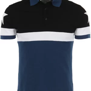【二手】GIVENCHY 男裝星星條紋 POLO 衫 XS