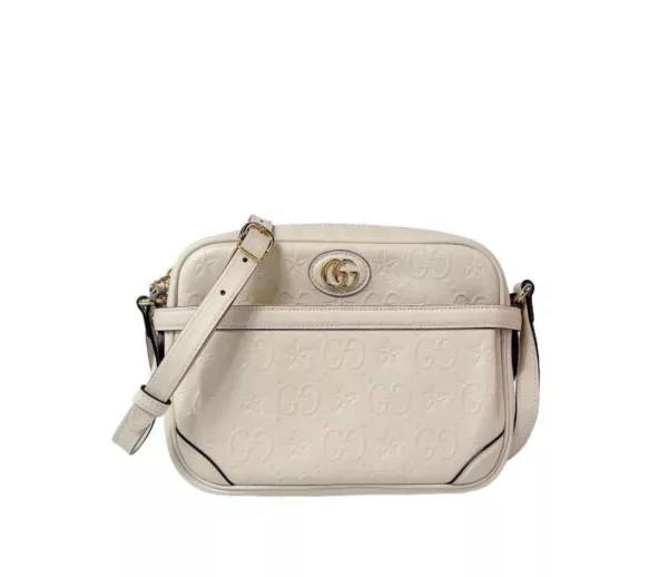 【二手】GUCCI GG SUPREME 斜挎袋 PD2519