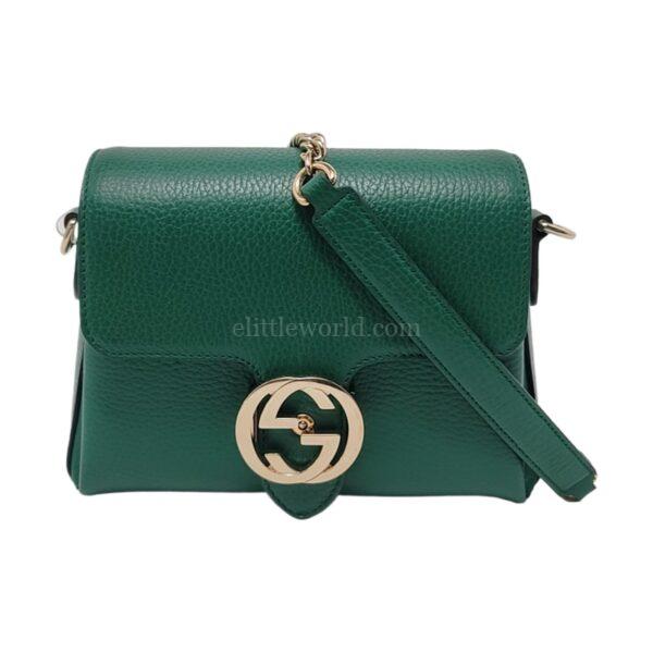 【二手】GUCCI INTERLOCKING G 斜挎袋 PD2697