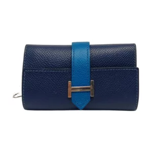 【二手】 HERMES BEARN 雙色鎖匙錢包 YY2220