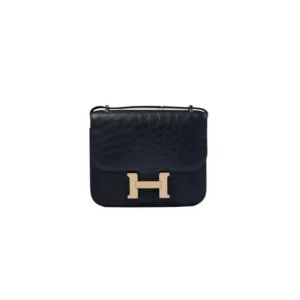 【二手】HERMES CONSTANCE 鴕鳥皮手袋 YY2202