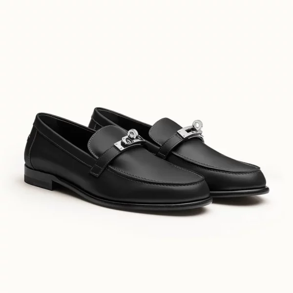 【全新】HERMES DESTIN 樂福鞋 37.5 VV1040
