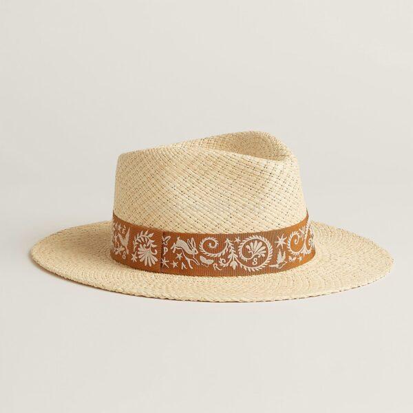 【未使用品】HERMES GARDEN SOUS LE CHARME D’ORPHEE 帽 56 RR2659