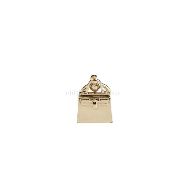 【二手】HERMES KELLY 金色 多用途 絲巾扣 / 吊咀 PD2712