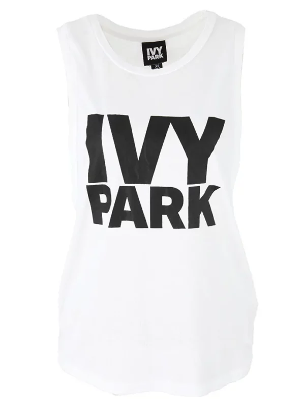 【二手】IVY PARK LOGO 印花背心 XS