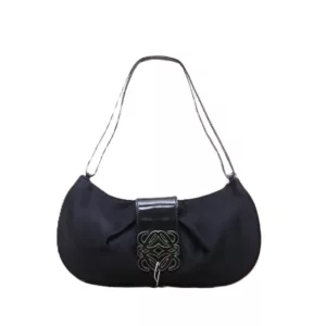 【二手】LOEWE ANAGRAM 琺瑯扣腋下包 YY2150