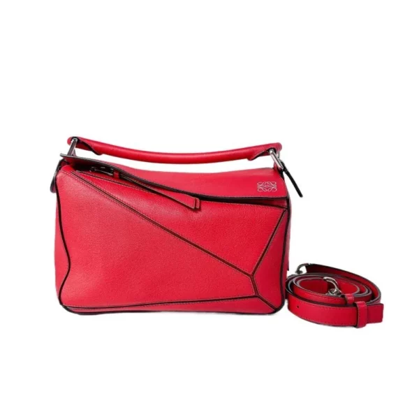 【二手】LOEWE PUZZLE 紅色 手袋 PD2491