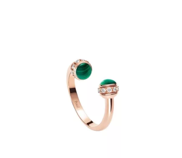 【二手】PIAGET POSSESSION 18K玫瑰金鑽石戒指 48 PD2620