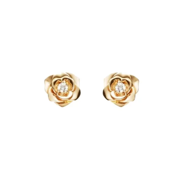 【二手】PIAGET 玫瑰耳環 RR2608