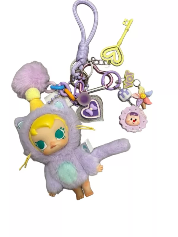 【全新】POP MART BABY MOLLY 口袋系列 紫色掛飾 PD2583